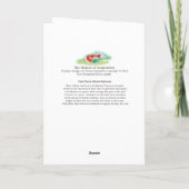 Het 10:27 van het Teken van het Wenskaart van de Kaart (Achterkant)