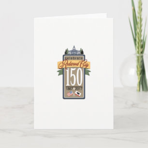 Het 150ste Jubileum van de Stad van de Kaart