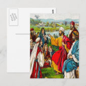 Het 16:14 van handelingen - 15 het Hart van Lord Briefkaart (Voorkant / Achterkant)