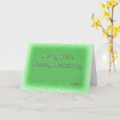 het 16de Jubileum van het Huwelijk Kaart (Gele Bloem)