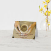 Het 18:6 van Jeremiah - Spatie binnen Kaart (Gele Bloem)