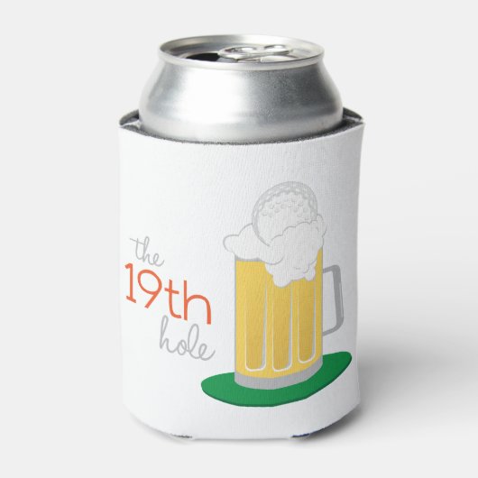 Het 19e gat blikjeskoeler (Blikje Voorkant)