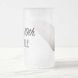 Het 19e gat matglas bierpul