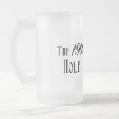 Het 19e gat matglas bierpul (Links)