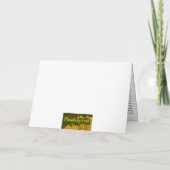 Het 1:18 van Matthew - Kerstkaart 25 Feestdagen Kaart (Achterkant)