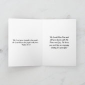 Het 1:6 van Philippians hij die met een goede het Kaart (Binnen)