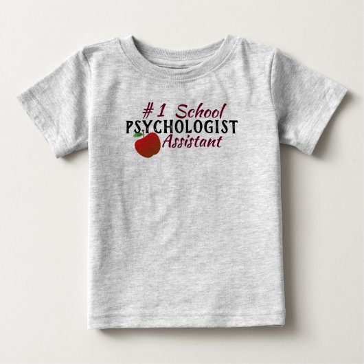 Het #1 Shirt van de schoolpsycholoog (Voorkant)