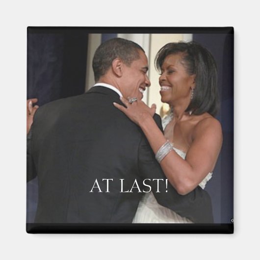 Het 1e paar, de 1e dans, AT... - Gepersonaliseerd Magneet (Voorkant)