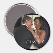 Het 1e paar, de 1e dans, AT... - Gepersonaliseerd Magneet (Voorkant / Achterkant)