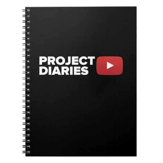 Het 1ste Ontwerp van de Diaries van het project (W Notitieboek (Voorkant)