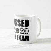 Het 2020-balkexamen is doorlopen koffiemok (Voorkant rechts)