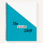 Het 2026 Shift Modern Minimalistisch Journal Noteb Notitieboek (Voorkant)