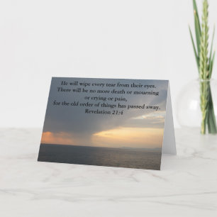 Het 21:4 van de revelatie kaart