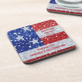 Het 250ste Jubileum van Amerika Bier Onderzetter (Linkerzijde)