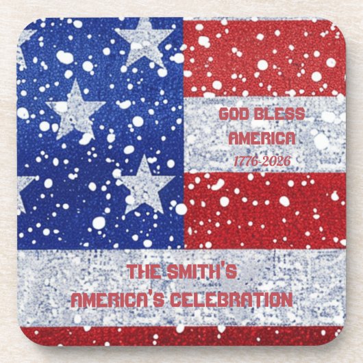 Het 250ste Jubileum van Amerika Bier Onderzetter (Voorkant)