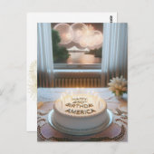 Het 250ste verjaardagsfeest van Amerika Briefkaart (Voorkant / Achterkant)