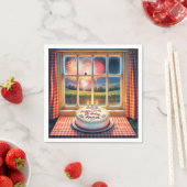 Het 250ste verjaardagsfeest van Amerika Servet (Insitu)