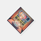 Het 250ste verjaardagsfeest van Amerika Servet (Hoek)