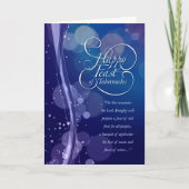 Het 25:6 van Isaiah - de Kaart van 8 Feest (Voorkant)