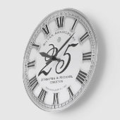 het 25ste Jubileum van de Zilveren bruiloft Grote Klok (Hoek)