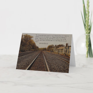 Het 29:11 van Jeremiah. 5x7 kaart