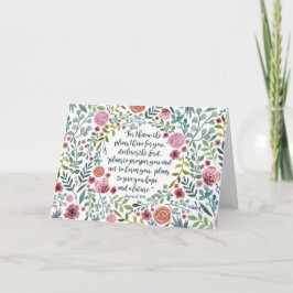 Het 29:11 van Jeremiah Kaart