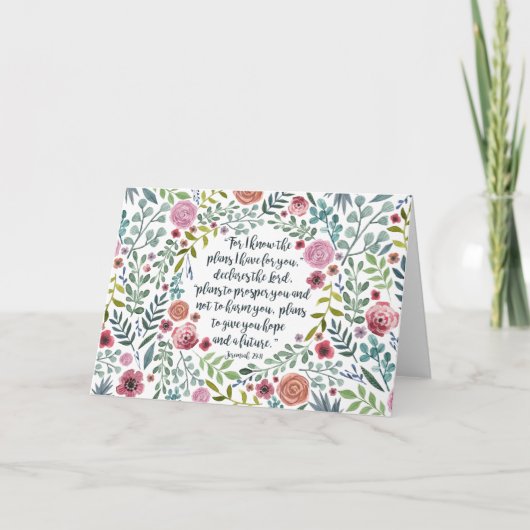 Het 29:11 van Jeremiah Kaart (Voorkant)