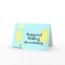 het 2de Jubileum van het Huwelijk