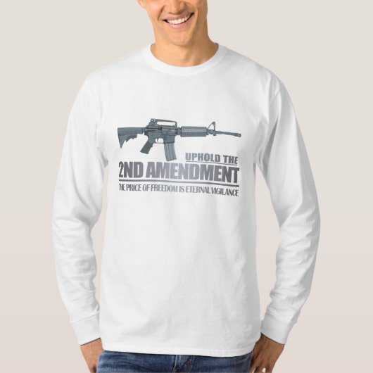 Het 2e Amendement Kleding handhaven T-shirt (Voorkant)