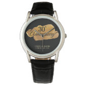 Het 30e Jubileum. Gouden verf. Horloge (Voorkant)