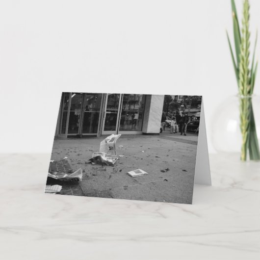 het 34ste Wenskaart van de Straat Kaart (Voorkant)