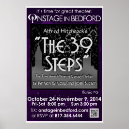 HET 39 STAPPEN-Poster Poster