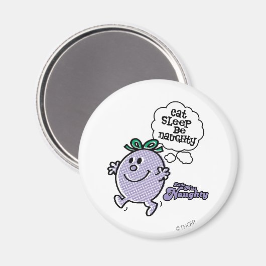 Het 3-stappenplan van Miss Naughty Magneet (Voorkant / Achterkant)