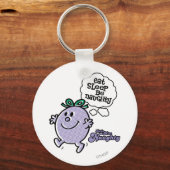 Het 3-stappenplan van Miss Naughty Sleutelhanger (Voorkant)