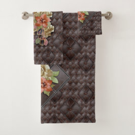 Het 3D Decor van de Academie van de Leer Bad Handdoek