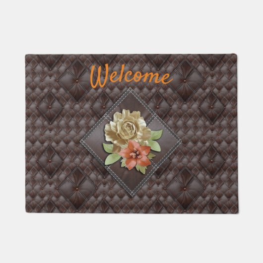 Het 3D Decor van de Academie van de Leer Deurmat (Voorkant)