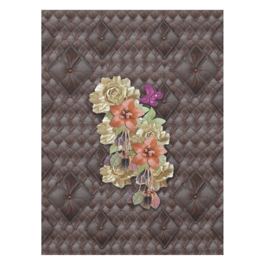 Het 3D Decor van de Academie van de Leer Tafelkleed (Voorkant)