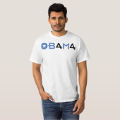 Het 44e President, Barack Obama, Black 44's T-shirt (Voorkant volledig)