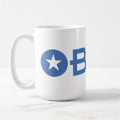 Het 44e President, Barack Obama Koffiemok (Links)