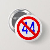 Het 44ste President is klote! Ronde Button 5,7 Cm (Voorkant /achterkant)