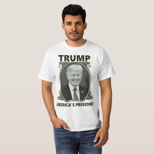 Het 45e President Donald Trump T-shirt (Voorkant volledig)