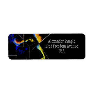 Het 47e probleem van Euclides (kosmisch) Etiket