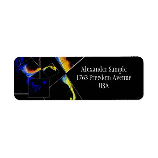 Het 47e probleem van Euclides (kosmisch) Etiket (Voorkant)