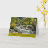 het 50ste Wenskaart van de Natuur van het Jubileum Kaart (Gele Bloem)