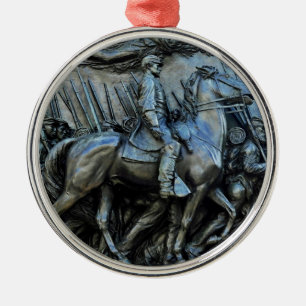 Het 54e Massachusetts Volunteer Infantry Regiment Metalen Ornament