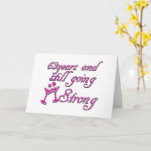 het 63ste jaarverjaardag kaart (Gele Bloem)