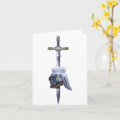 Het 6:12 van Ephesians Kaart (Gele Bloem)