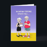 Het 70ste Wenskaart op de verjaardag van Friend Kaart<br><div class="desc">Funny 70th Birthday Wenskaart voor een man of een vrouw die 70 jaar oud wordt</div>