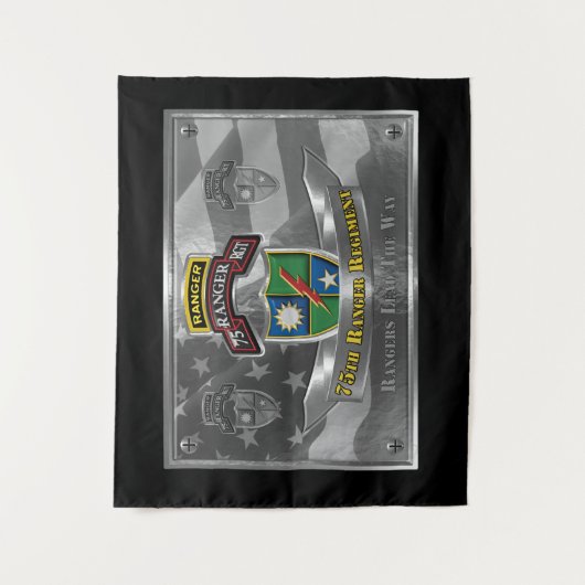 Het 75e Ranger Regiment Wandkleed (Voorkant)