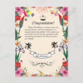 Het 80ste Wenskaart van Melinda Feestdagenkaart (Voorkant)